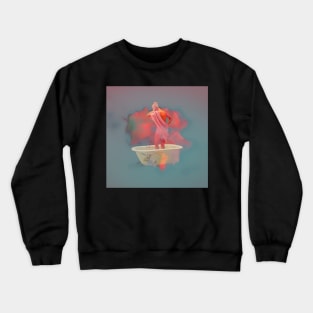 Awfully Considerate - Surreal/Collage Art Crewneck Sweatshirt